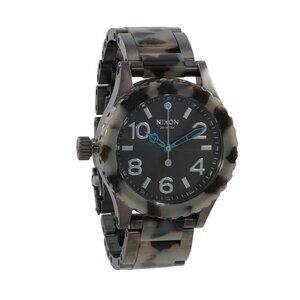 NWT Authentic Nixon 38-20 Lefty Quartz Black Dial Unisex Watch